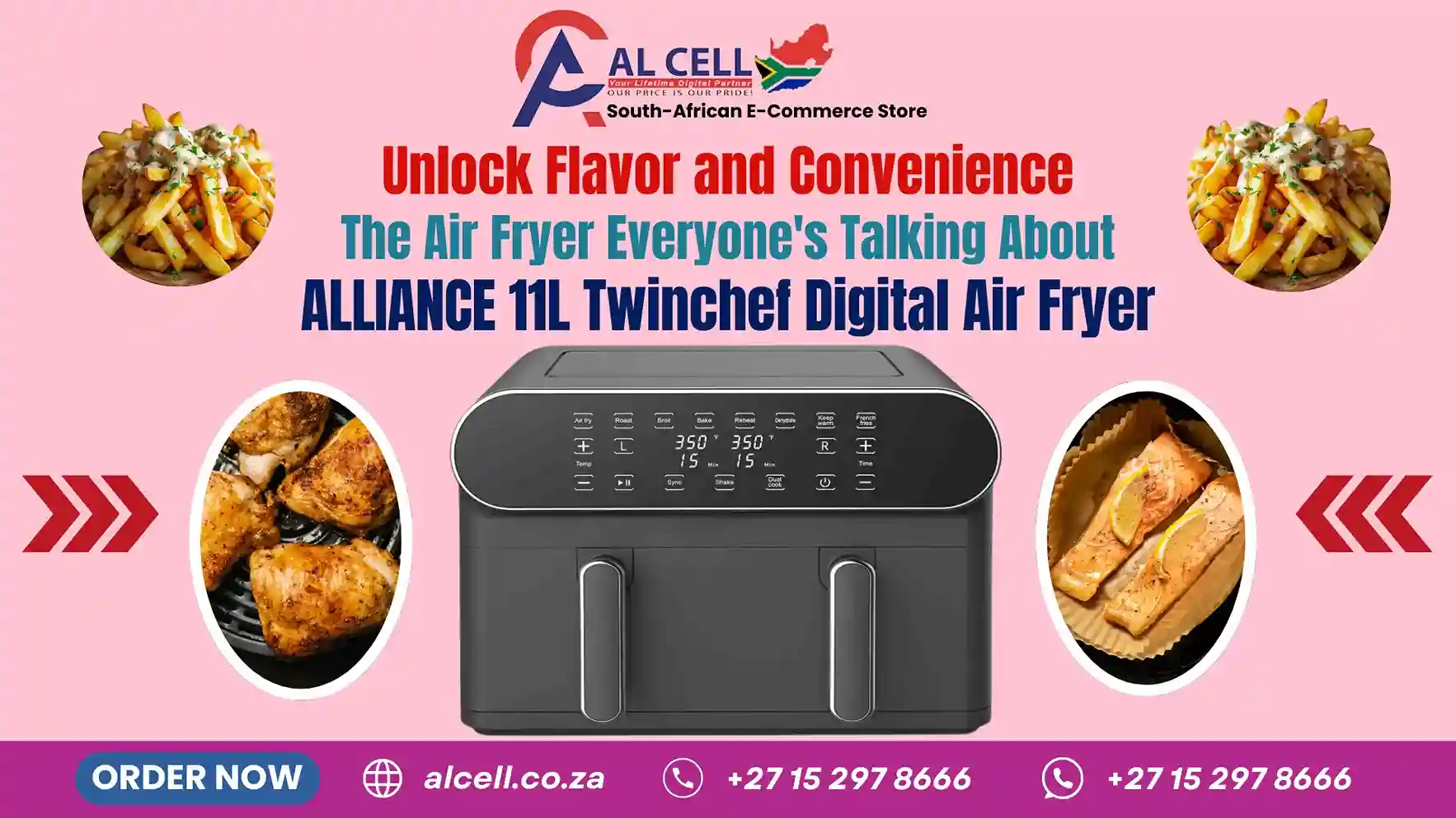 ALLIANCE 11L Twinchef Digital Air Fryer