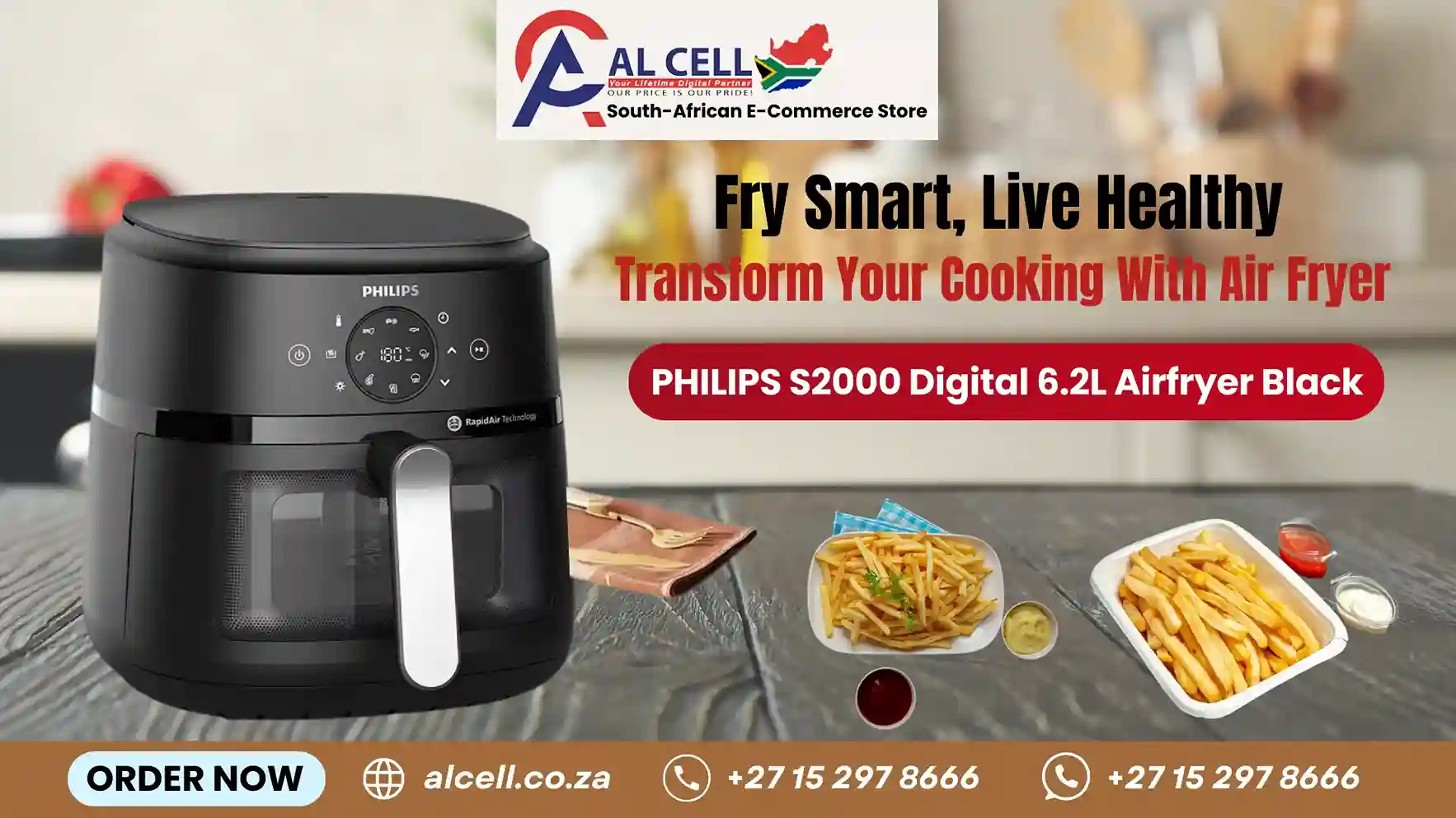 PHILIPS S2000 Digital 6.2L Airfryer