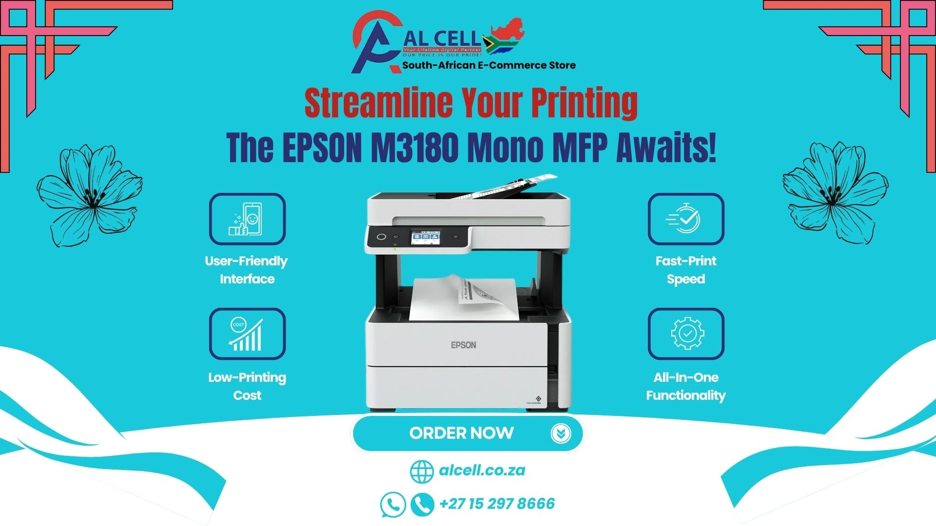 EPSON M3180 Mono MFP