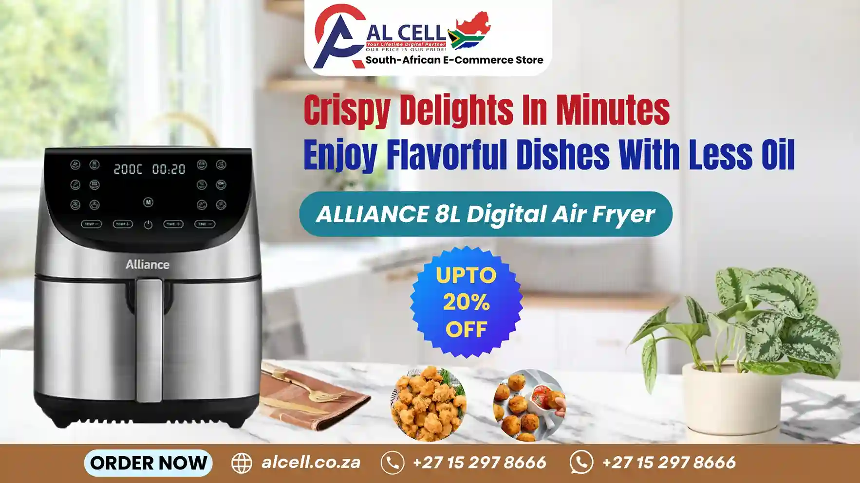 ALLIANCE 8L Digital Air Fryer