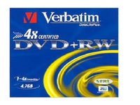 VERBATIM Dvd+Rw 1.4X Certified 4.7Gb/120