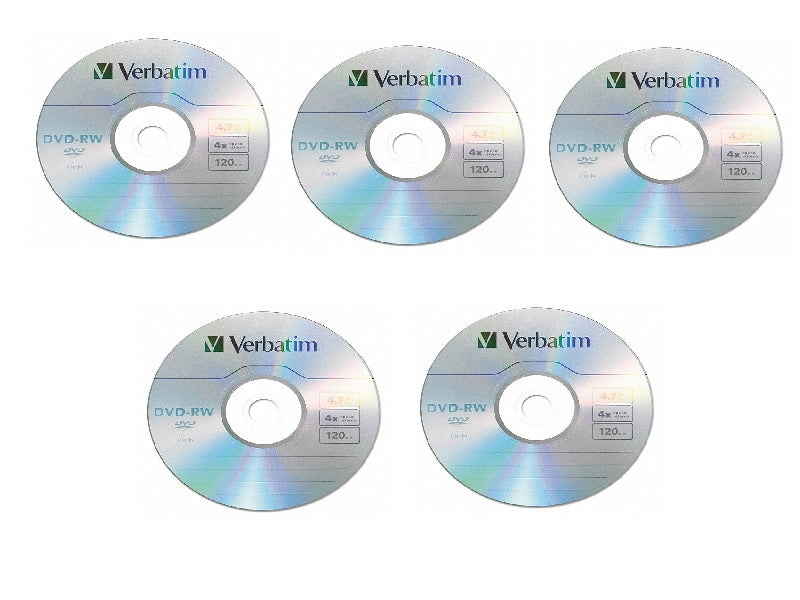 VERBATIM Dvd-Rw 4.7Gb 4 X Speed 120 Min