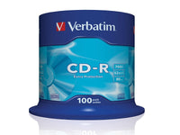 VERBATIM Cd-R 100 Pack 700Mb 52X Speed