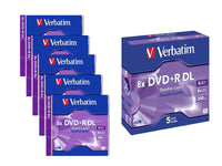 VERBATIM 5 Pck Dvd-Rw 8.5 Gb 8 X Speed