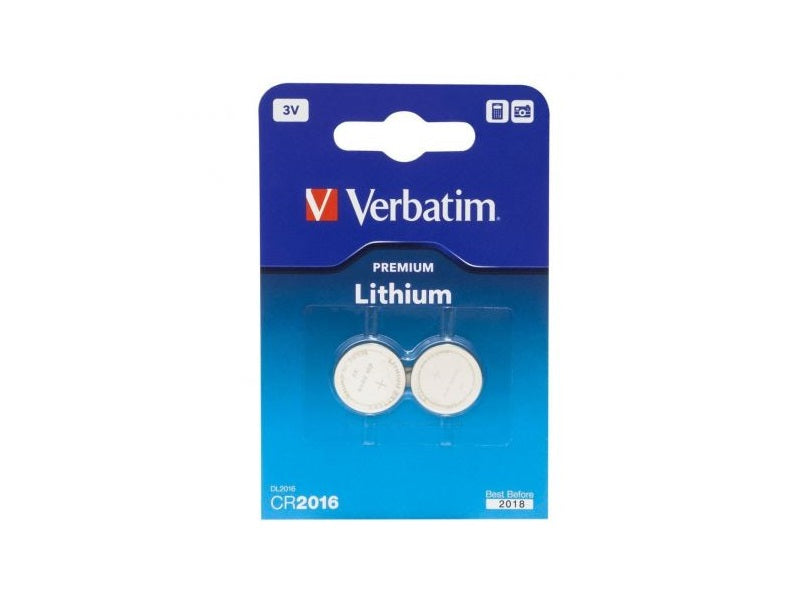 VERBATIM Cr2016 Lithium Button Battrey