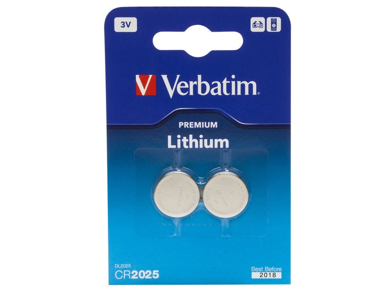 VERBATIM Cr2025 Lithium Button Battrey