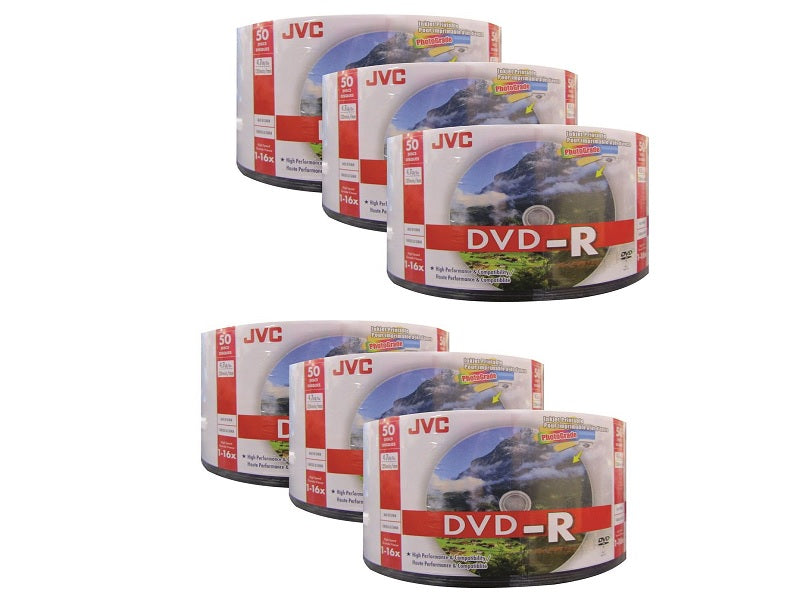 JVC Dvdr-50 Pack 700Mb/80 Min