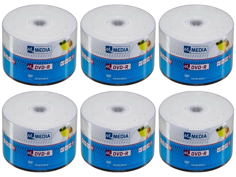 MyMedia Dvd-r 4.7gb 120 Min 16 X 50 Pack