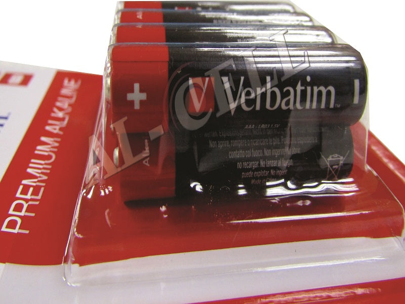 VERBATIM Alkaline Aaa 8 Pck X 10 (80) Qt