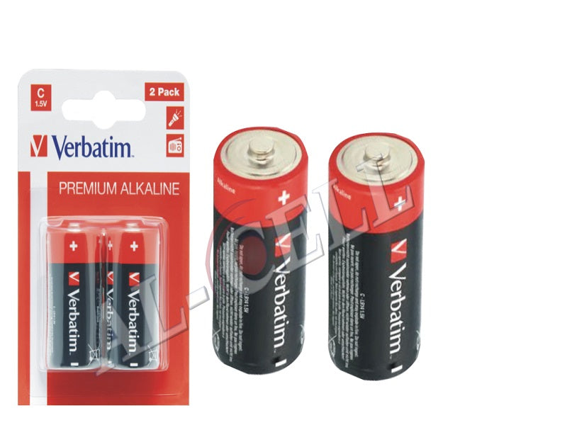 VERBATIM Alkaline C Batt 2Pck X 10 (20 )