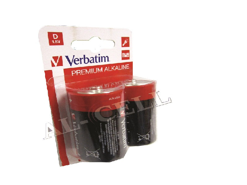 VERBATIM Alkaline D Battrey 2Pckx10(20)