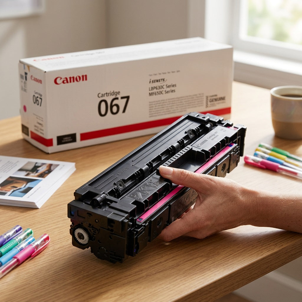Canon 067 Magenta Toner Cartridge - 1,250 Pages Genuine Colour Laser Toner – view 3