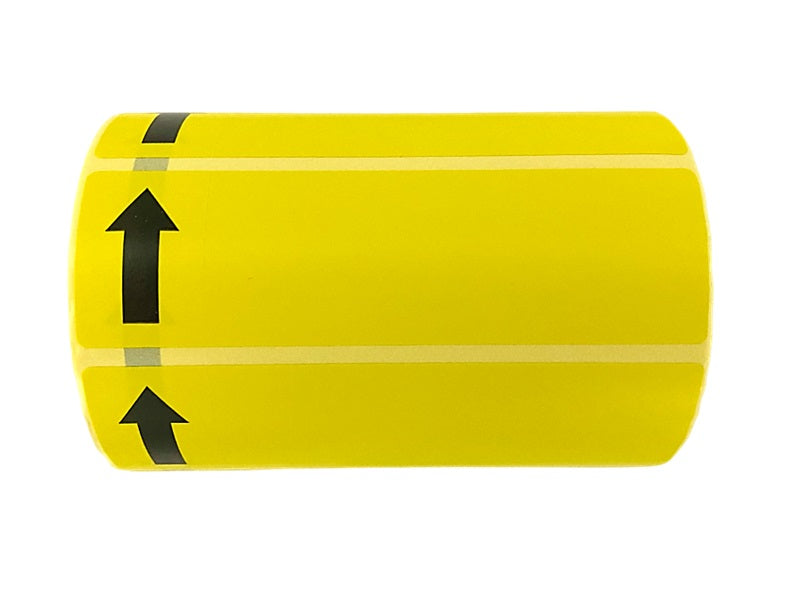 LABEL Arrow 100X30X500 Yellow