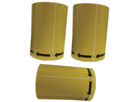 LABEL Arrow 100X30X500 Yellow