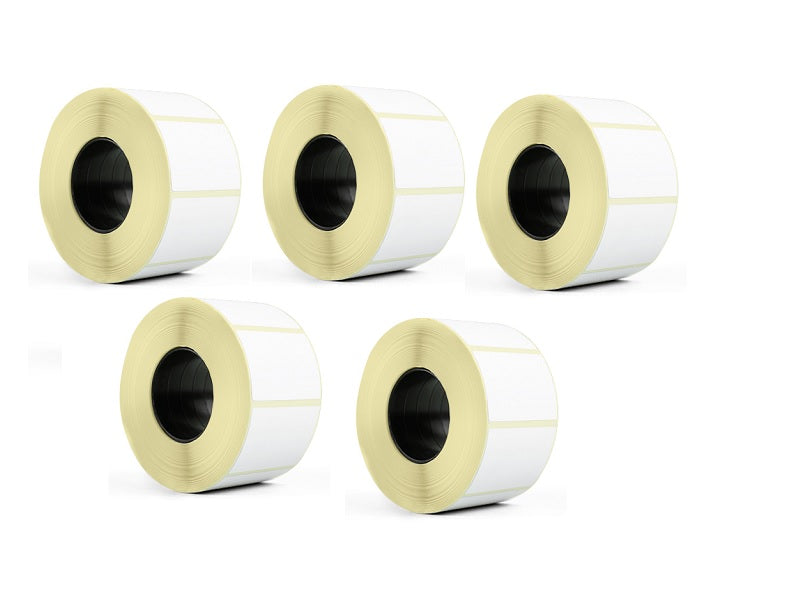 100x50 Thermal Barcode Label White 500