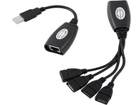 USB 50M Rj45 Usb Hub