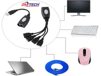 USB 50M Rj45 Usb Hub