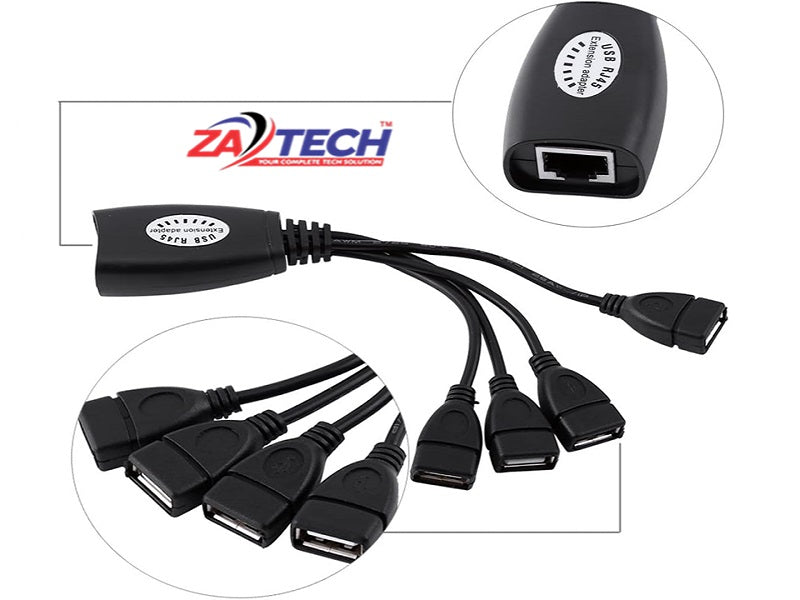 USB 50M Rj45 Usb Hub