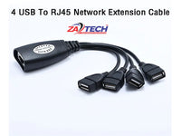 USB 50M Rj45 Usb Hub