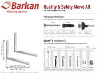 BARKAN Bra114W Universal Microwave Oven