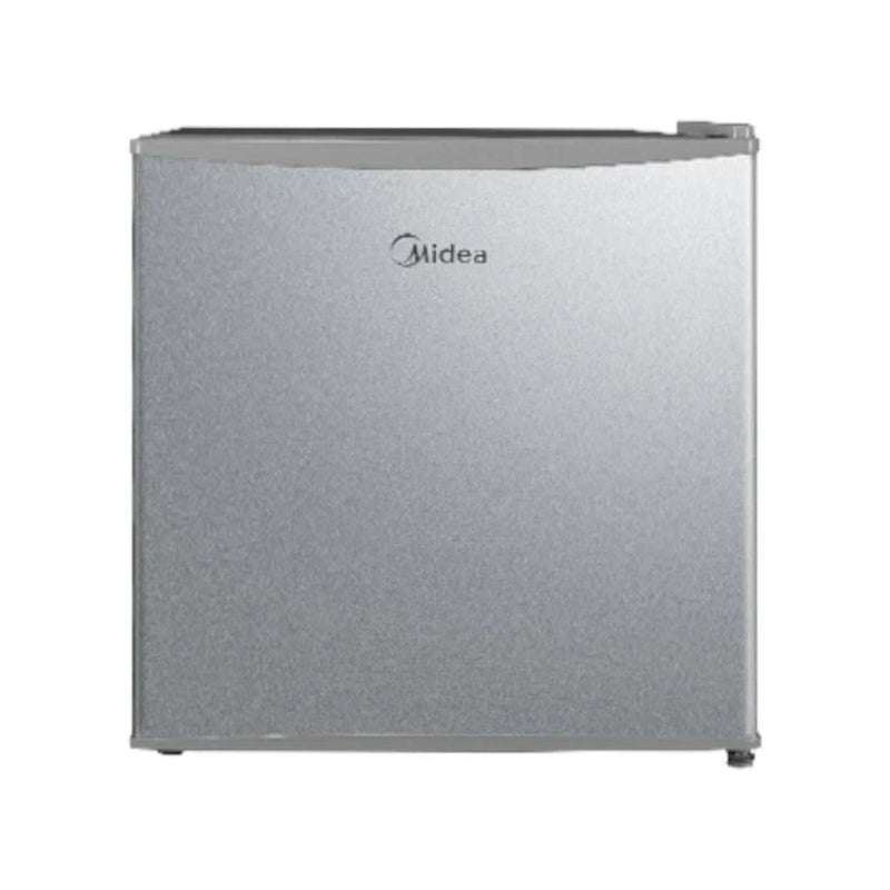 Midea 43L single door bar fridge with lock, open box