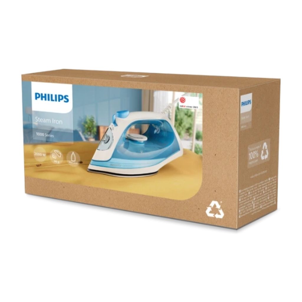 PHILIPS 3000 Series Steam Iron Blue(Pre-Loved)