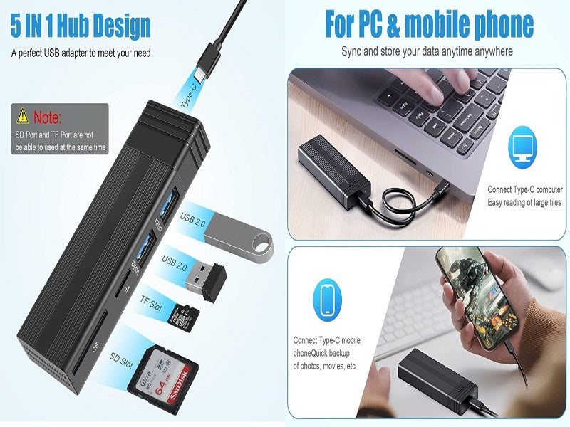 M.2 Ssd Enclosure With Usb 3.0+Card Read