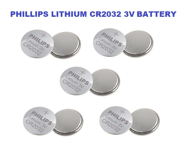 PHILIPS Lithium Cr2032 X 10 Pcs