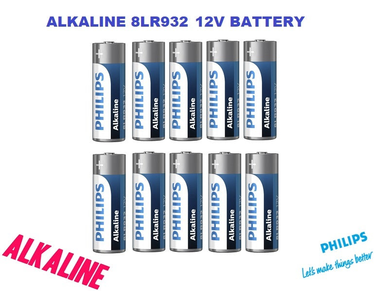 PHILIPS Alkaline Battery 12V X 10 Pcs