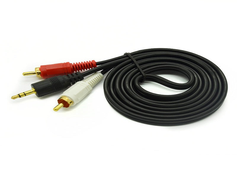 CABLE 2Rca To 1Stereo 1.5M Sil