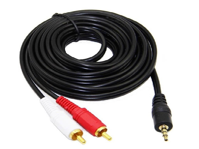 2RCA To 3Mtr Stereo