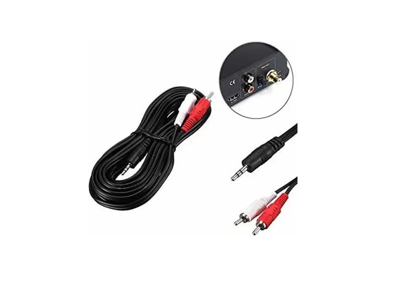 2RCA To 3Mtr Stereo