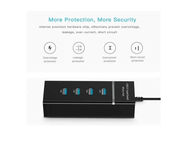 GENERIC Type C Usb Hub 3.0 4 Port
