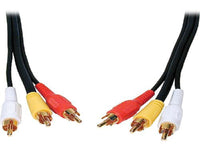 CABLE 3Rca To 3Rca 1.5M Gold