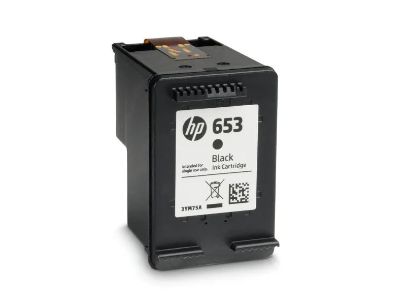 HP 653 Black Ink Cartridge 3Ym75Ae