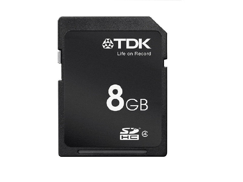TDK 8Gb Sdhc Flash Memory Card Class 4