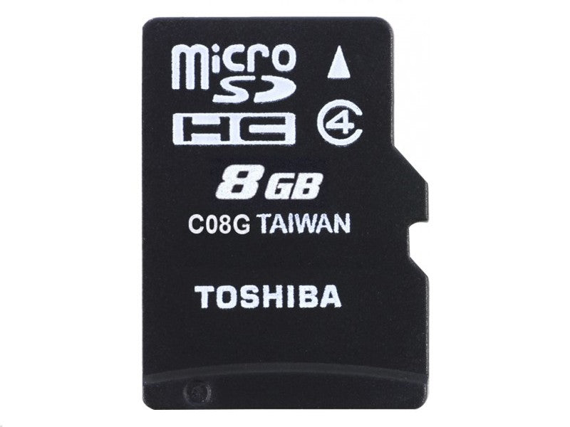 TOSHIBA 8Gb Microsdhc Card With Adapter