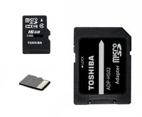 TOSHIBA 16Gb Micro Sdhc Card