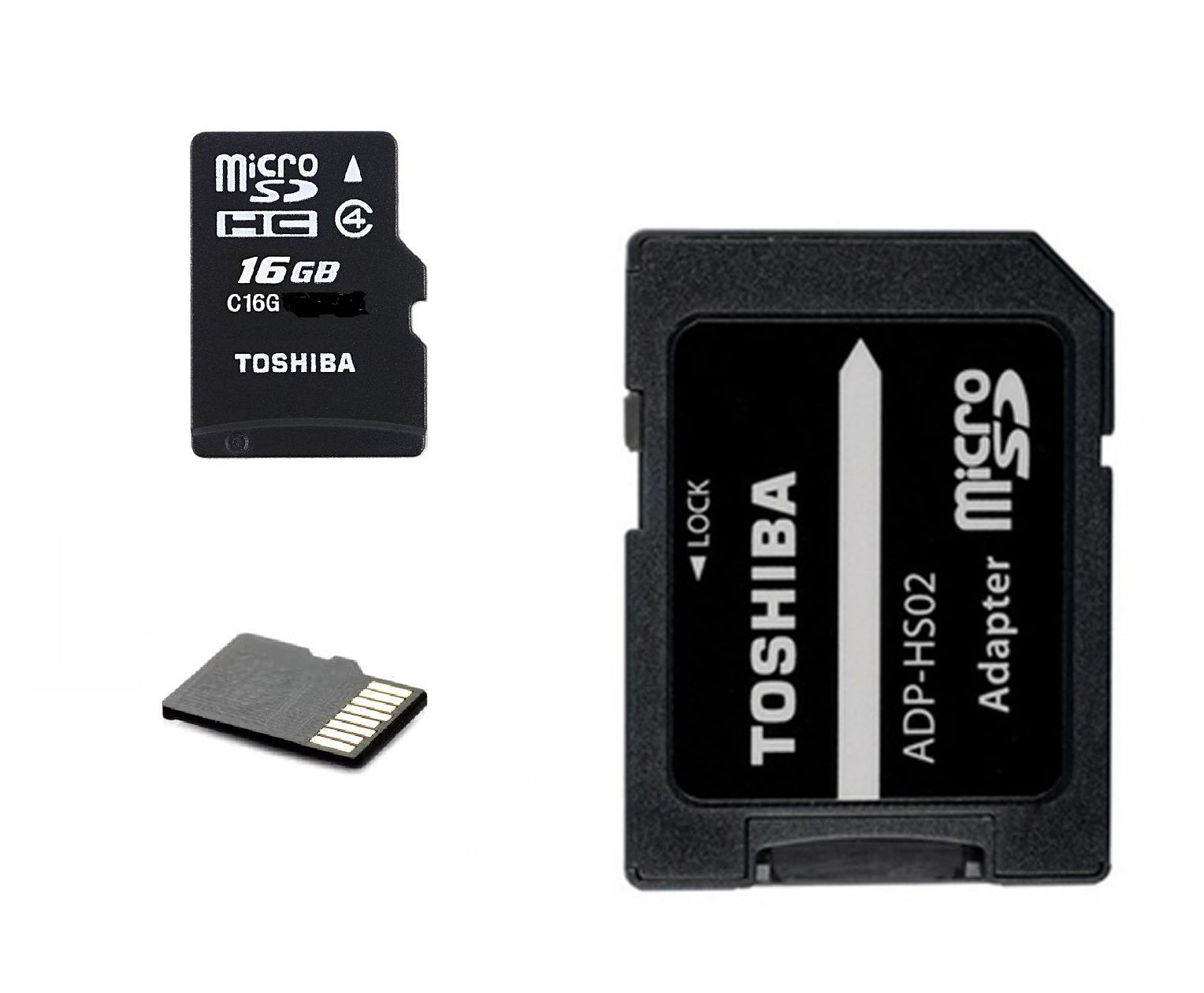 TOSHIBA 16Gb Micro Sdhc Card