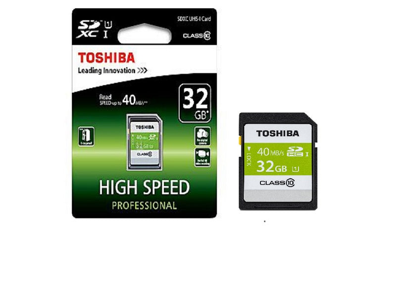 SD Card 32Gb Toshiba Cl 10