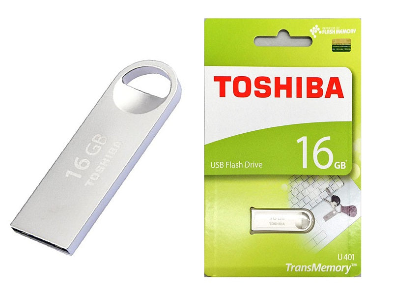 TOSHIBA 16Gb Metal Mini Usb Flash Drive