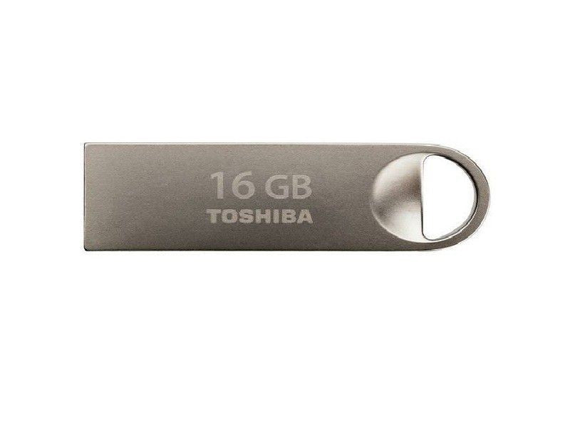 TOSHIBA 16Gb Metal Mini Usb Flash Drive