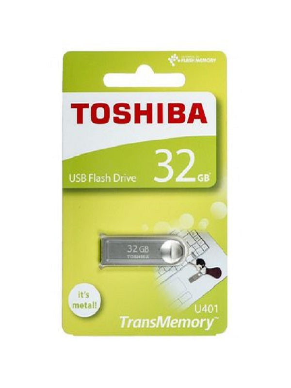 TOSHIBA 32Gb Metal Mini Usb Flash Drive