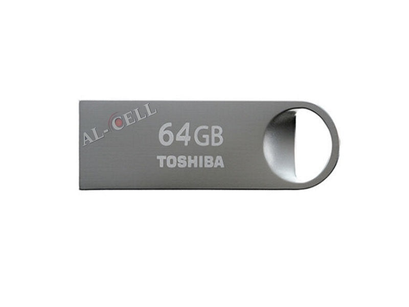 TOSHIBA 64Gb Metal Mini Usb Flash Drive