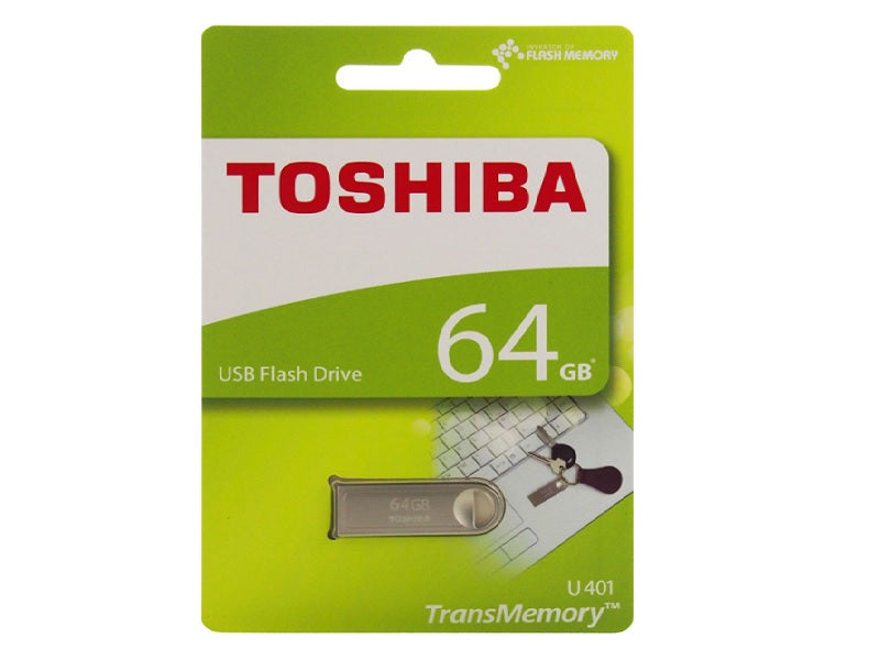 TOSHIBA 64Gb Metal Mini Usb Flash Drive