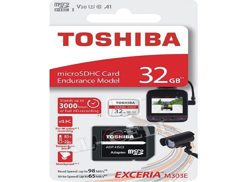 TOSHIBA 32Gb Microsd For CCTV Purpose