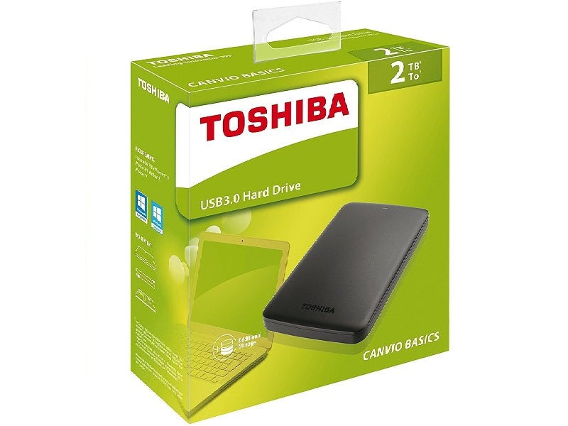 TOSHIBA 2.5" 2Tb Ext Hdd Usb 3.0 Canvio