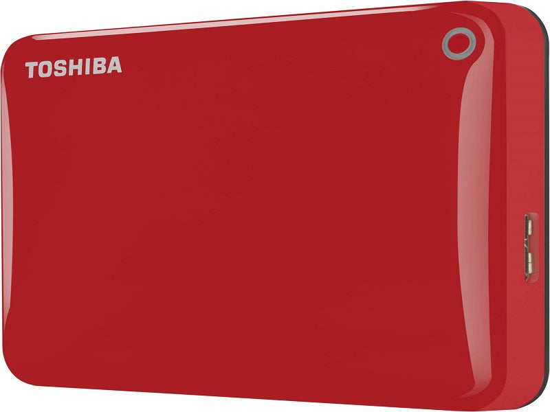 TOSHIBA 1Tb External Hdd Usb3.0 Red