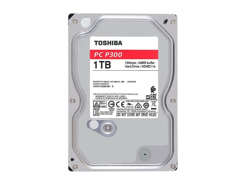 TOSHIBA Hdd 1Tb 3.5" Internal Desktop