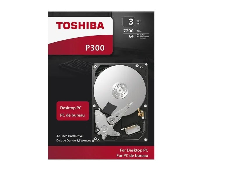 TOSHIBA Hdd 3Tb 3.5" Internal Desktop